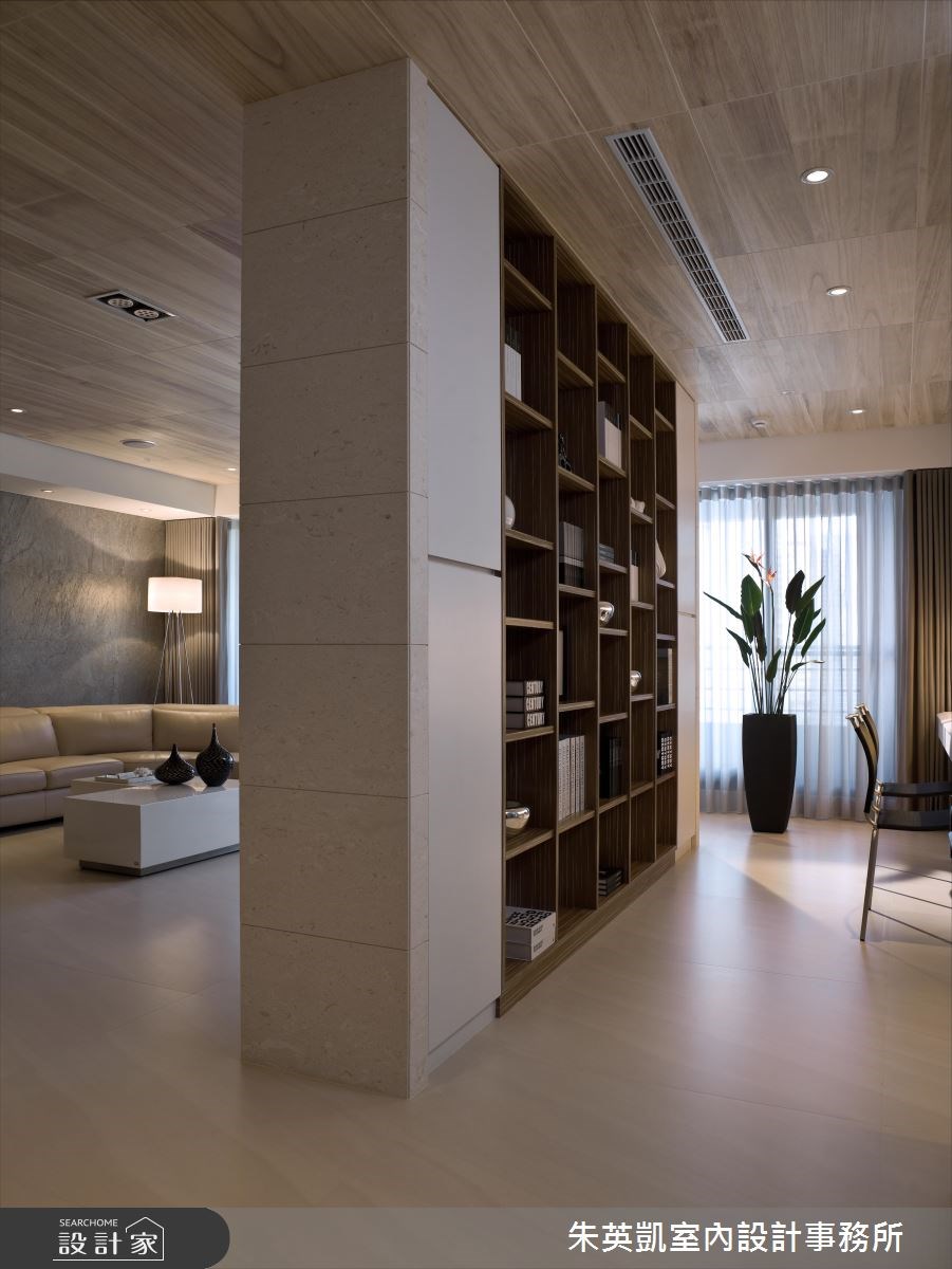 50坪＿現代風客廳書房案例圖片＿朱英凱室內設計事務所＿朱英凱_06之9