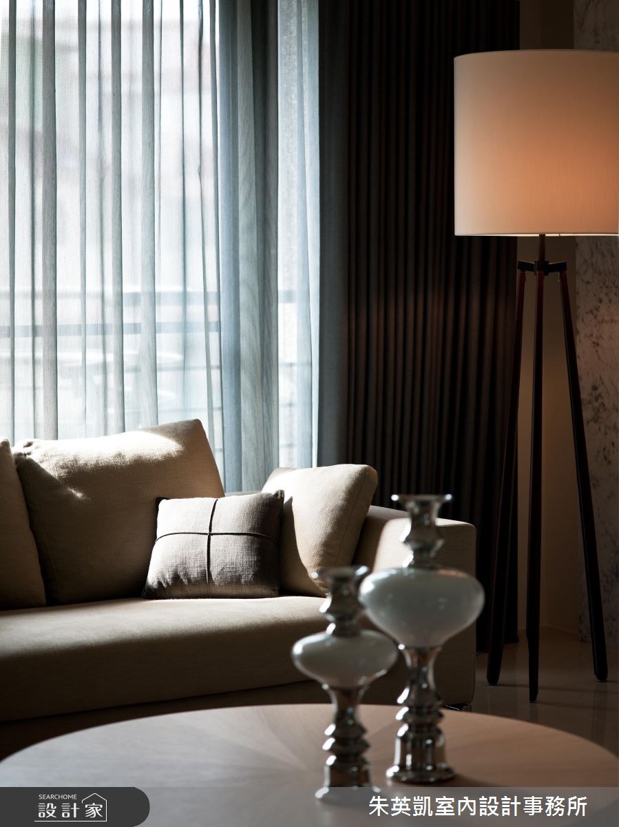 40坪新成屋(5年以下)＿休閒風客廳案例圖片＿朱英凱室內設計事務所＿朱英凱_07之5