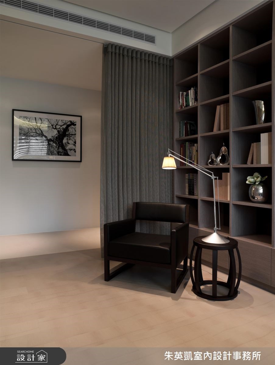 40坪新成屋(5年以下)＿休閒風書房案例圖片＿朱英凱室內設計事務所＿朱英凱_07之11