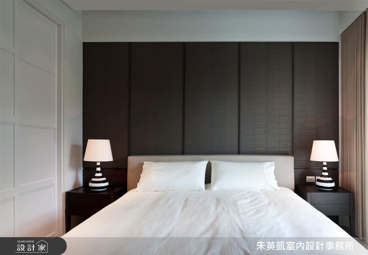40坪新成屋(5年以下)＿休閒風臥室案例圖片＿朱英凱室內設計事務所＿朱英凱_07之13