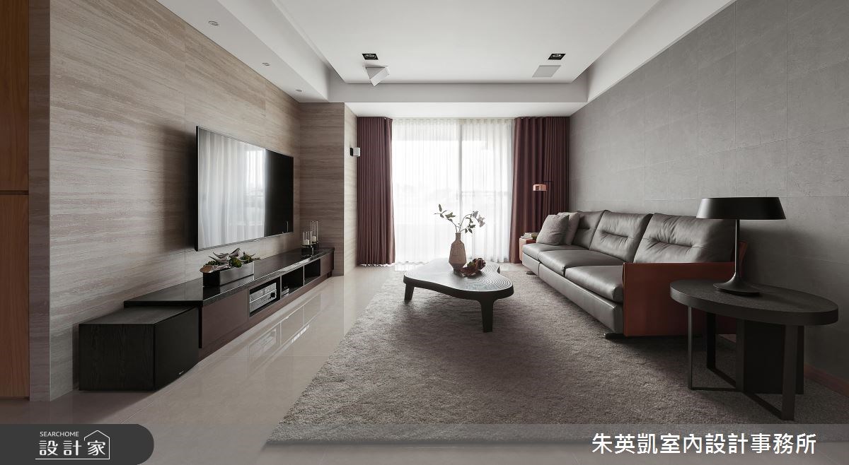 32坪＿混搭風客廳案例圖片＿朱英凱室內設計事務所＿朱英凱_08之1