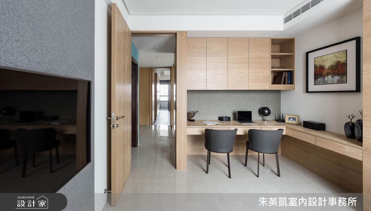 32坪＿混搭風書房案例圖片＿朱英凱室內設計事務所＿朱英凱_08之16