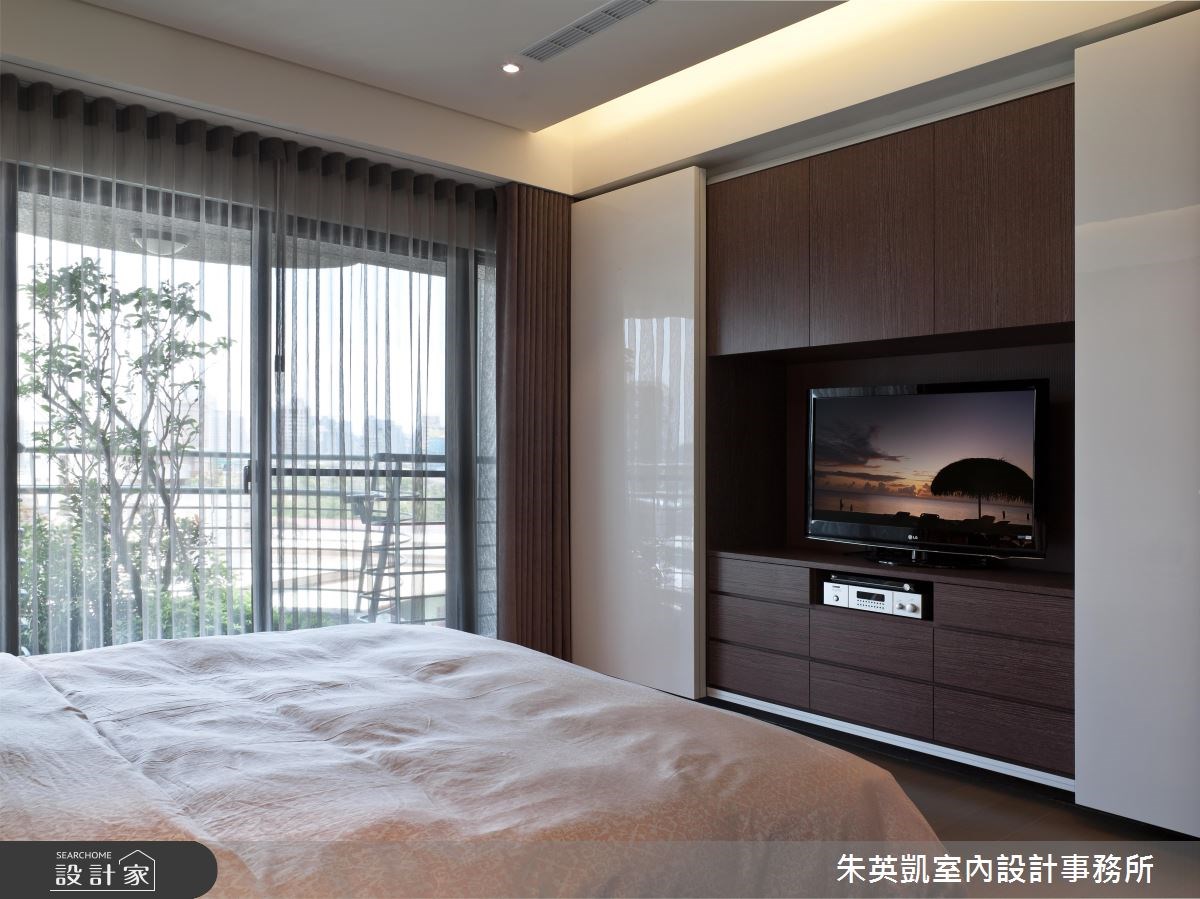 40坪新成屋(5年以下)＿現代風臥室案例圖片＿朱英凱室內設計事務所＿朱英凱_09之12