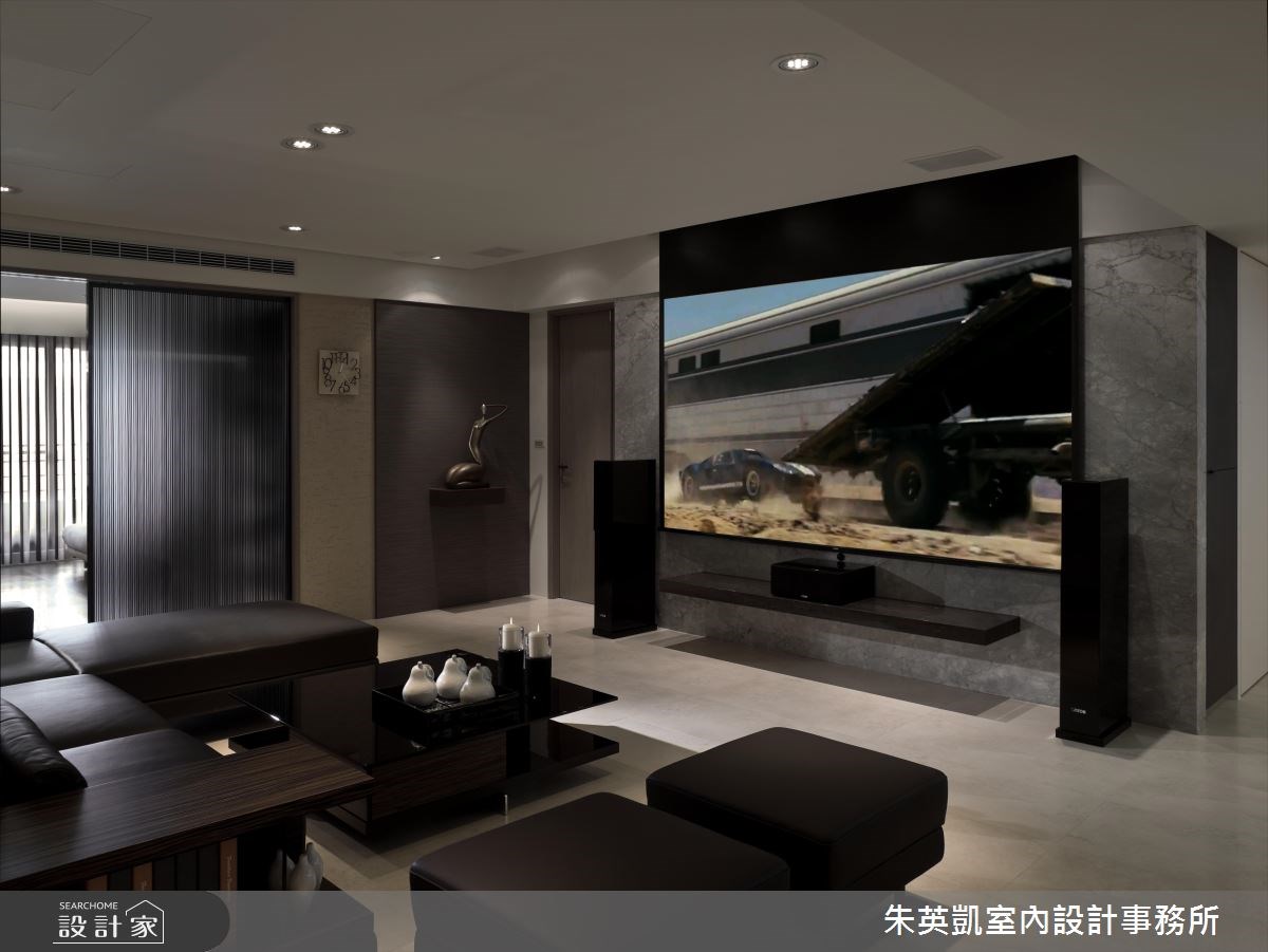 50坪＿現代風客廳案例圖片＿朱英凱室內設計事務所＿朱英凱_10之3