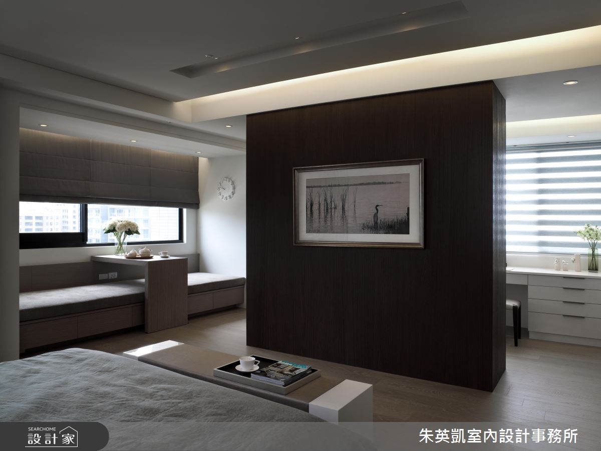 50坪＿現代風臥室臥榻案例圖片＿朱英凱室內設計事務所＿朱英凱_10之10