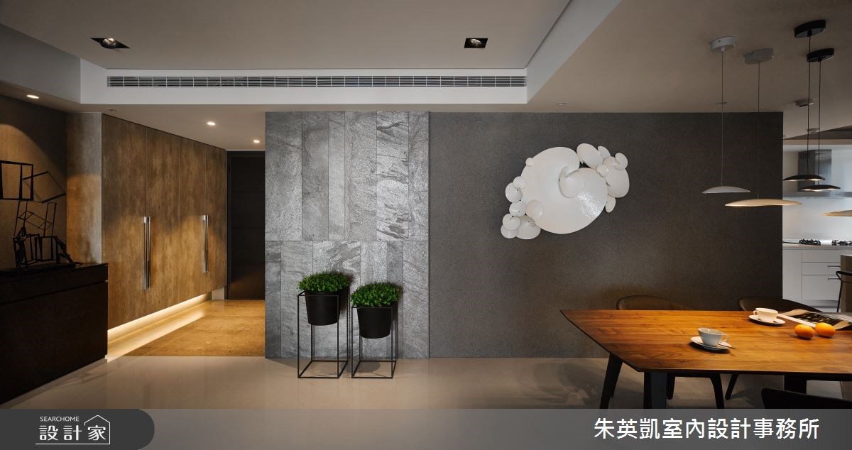 40坪＿現代風玄關餐廳案例圖片＿朱英凱室內設計事務所＿朱英凱_11之8