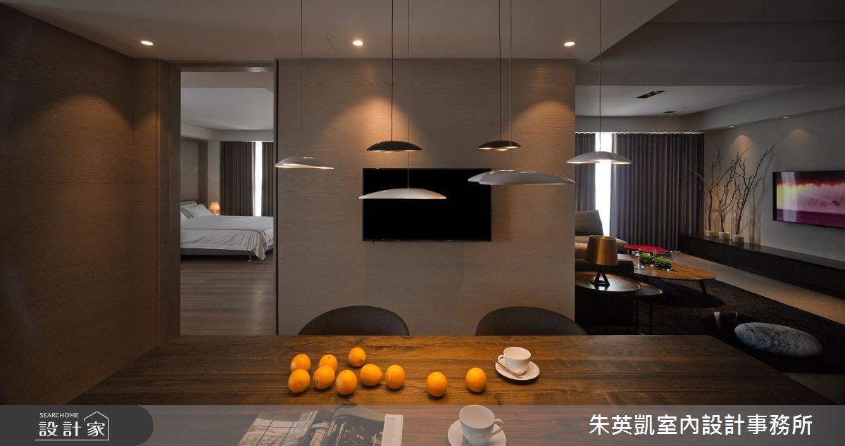 40坪＿現代風客廳餐廳臥室案例圖片＿朱英凱室內設計事務所＿朱英凱_11之11