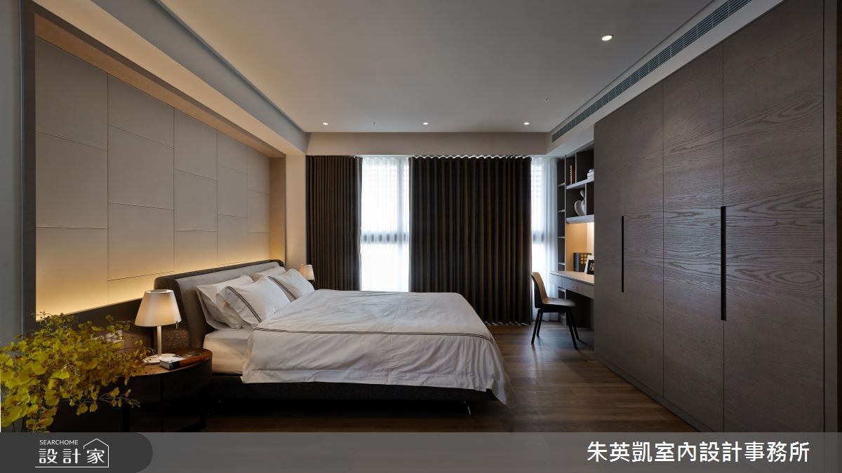 40坪＿現代風臥室案例圖片＿朱英凱室內設計事務所＿朱英凱_11之16
