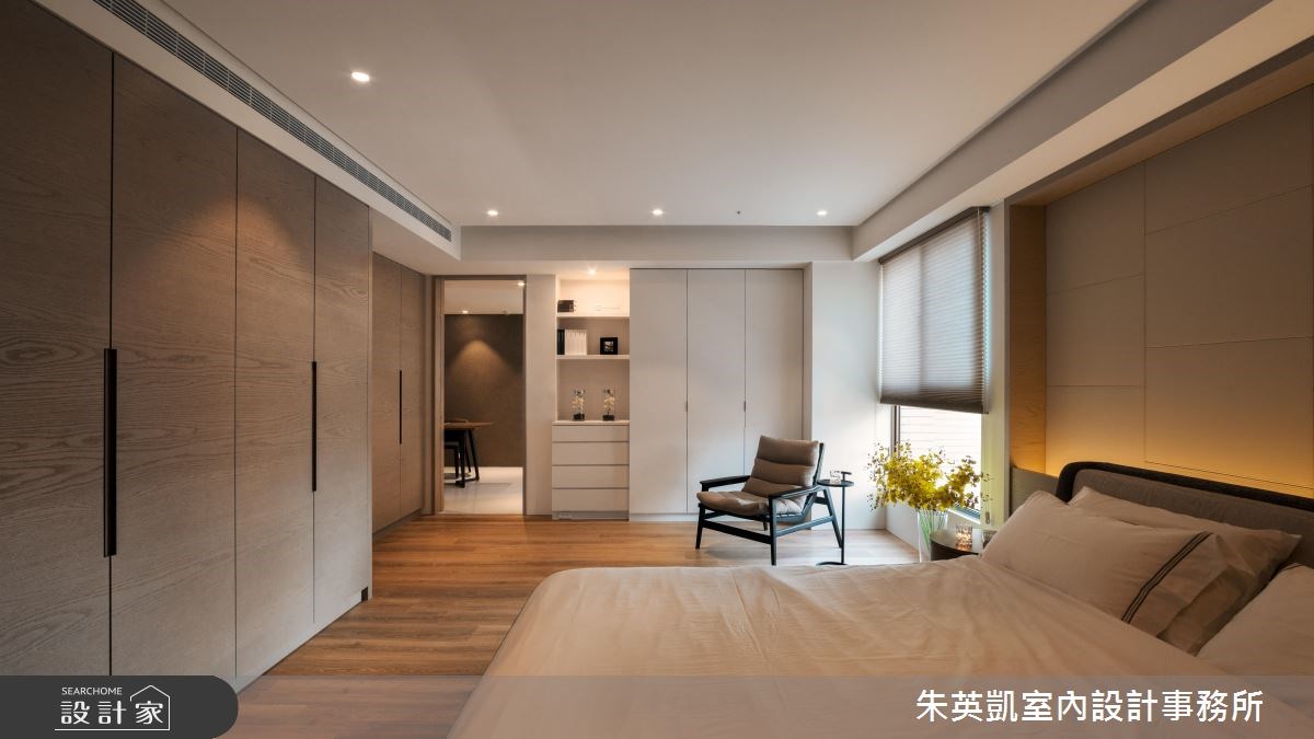40坪＿現代風臥室案例圖片＿朱英凱室內設計事務所＿朱英凱_11之19