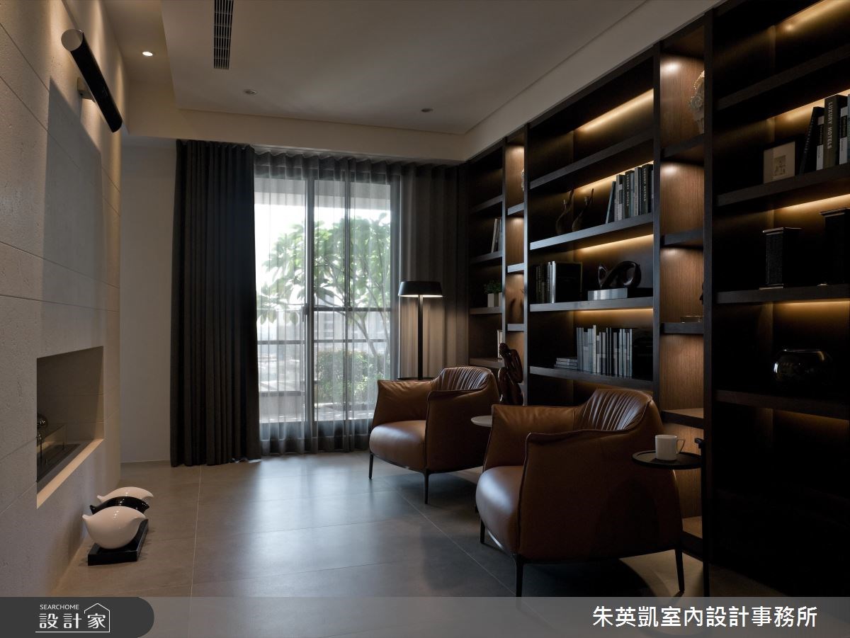 53坪新成屋(5年以下)＿現代風書房案例圖片＿朱英凱室內設計事務所＿朱英凱_15之6