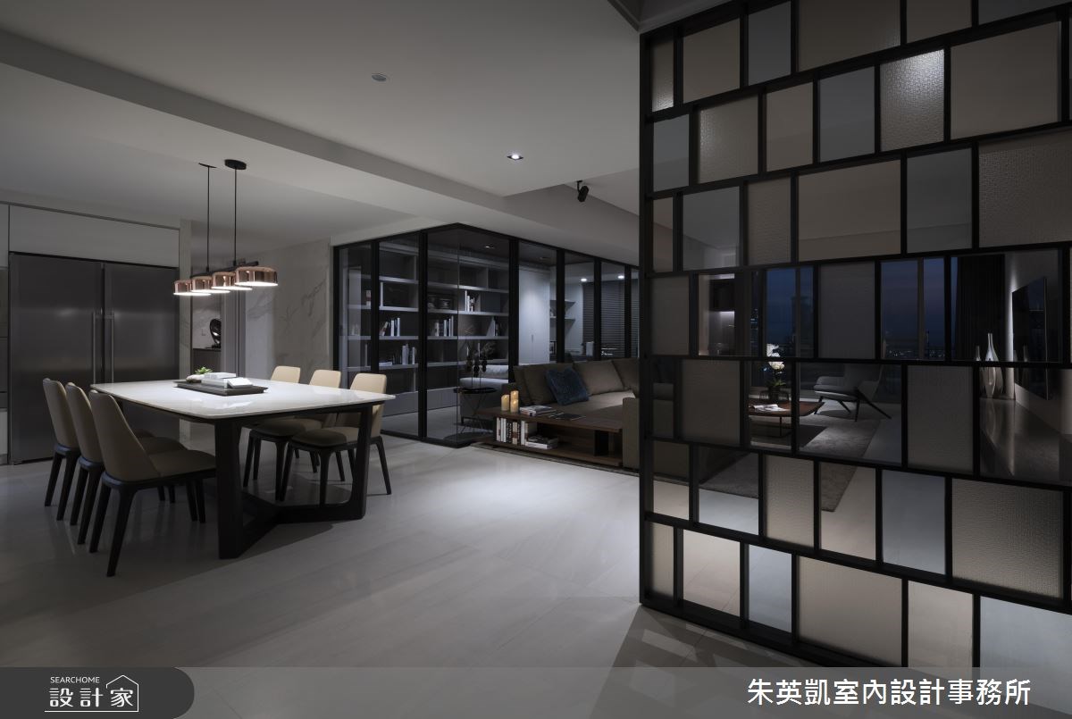 65坪＿混搭風餐廳書房案例圖片＿朱英凱室內設計事務所＿朱英凱_17之1