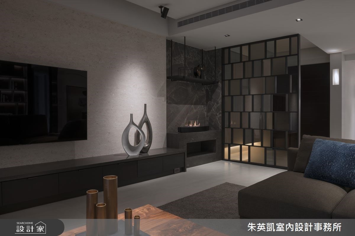 65坪＿混搭風玄關客廳案例圖片＿朱英凱室內設計事務所＿朱英凱_17之3