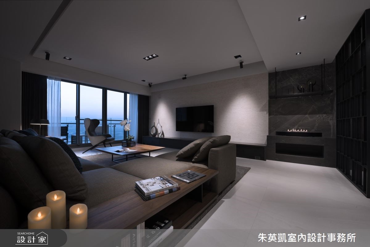 65坪＿混搭風客廳案例圖片＿朱英凱室內設計事務所＿朱英凱_17之7