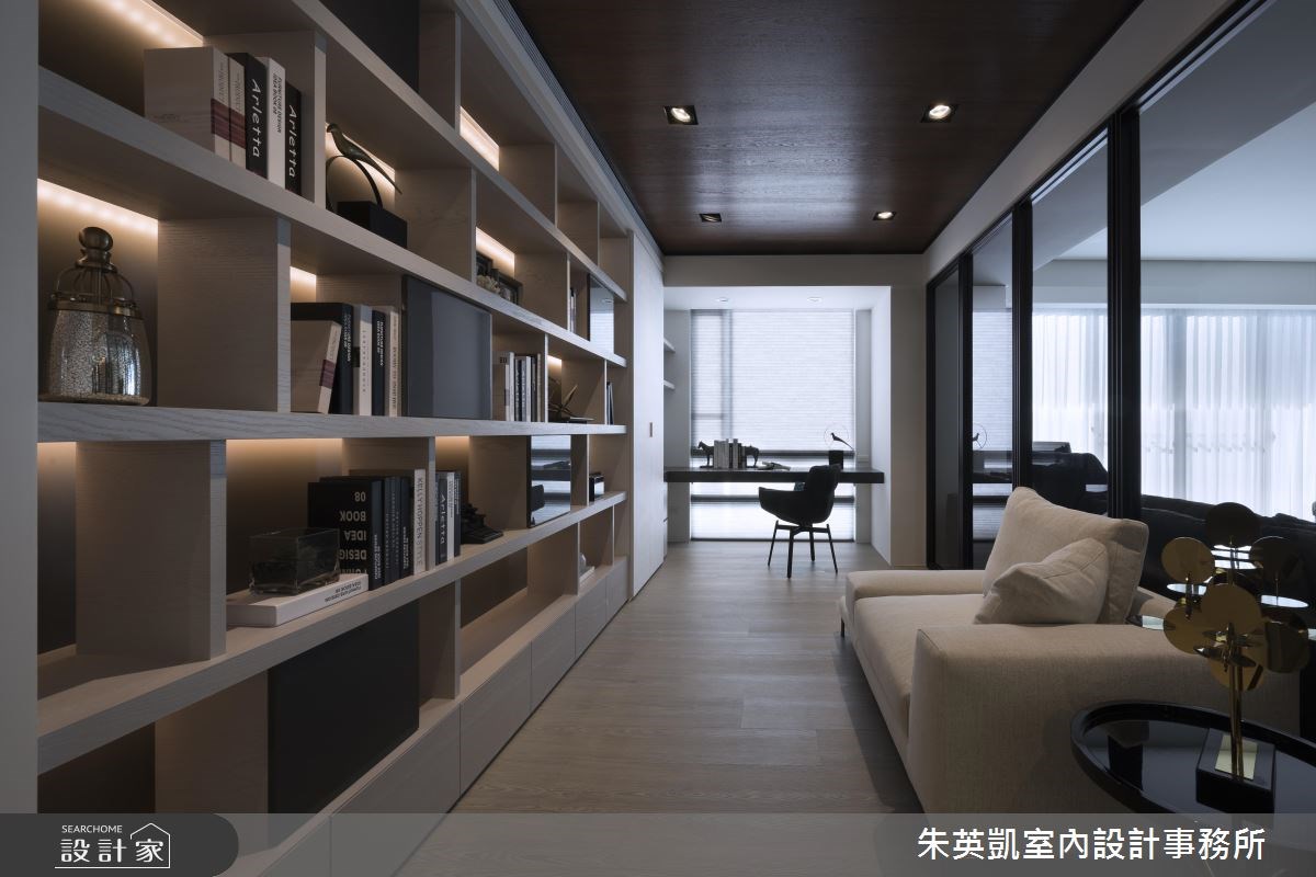 65坪＿混搭風書房案例圖片＿朱英凱室內設計事務所＿朱英凱_17之12