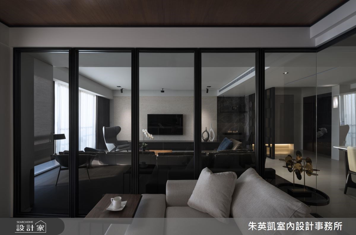 65坪＿混搭風客廳案例圖片＿朱英凱室內設計事務所＿朱英凱_17之14