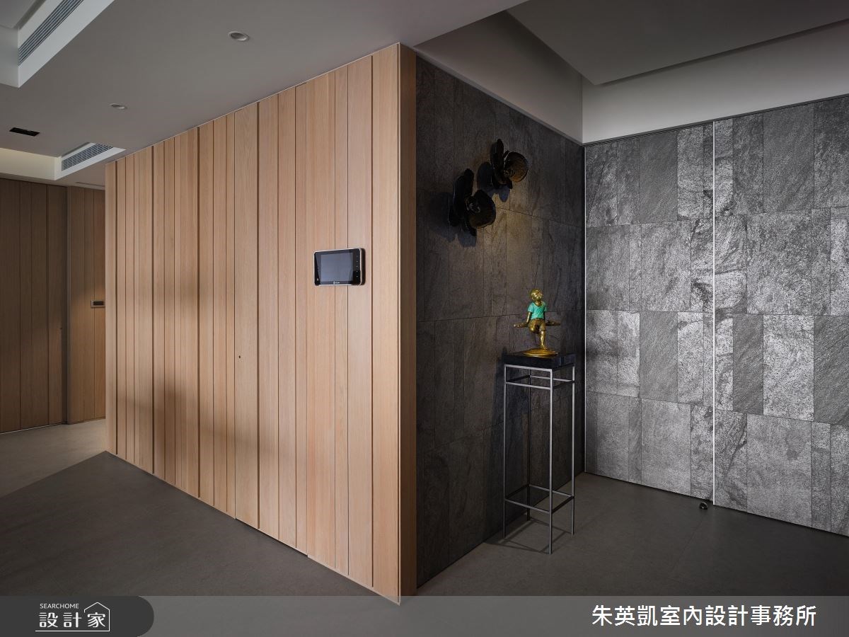45坪＿現代風玄關案例圖片＿朱英凱室內設計事務所＿朱英凱_18之2