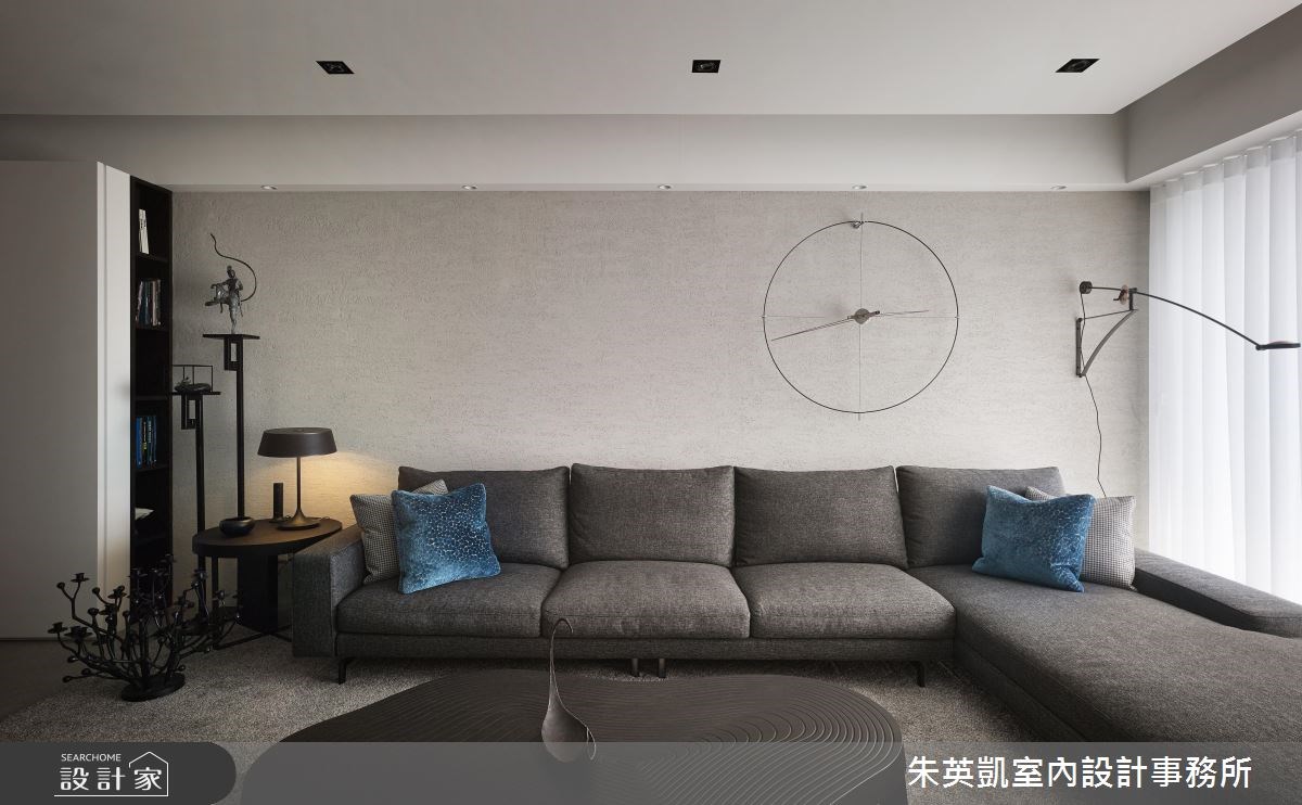 45坪＿現代風客廳案例圖片＿朱英凱室內設計事務所＿朱英凱_18之8