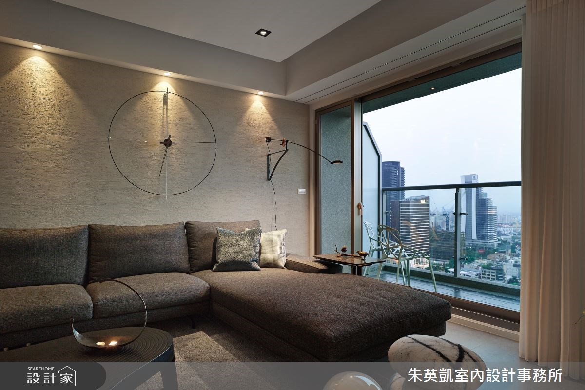 45坪＿現代風客廳案例圖片＿朱英凱室內設計事務所＿朱英凱_18之11