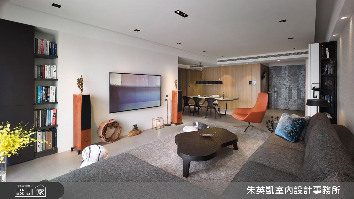 45坪＿現代風客廳餐廳案例圖片＿朱英凱室內設計事務所＿朱英凱_18之10