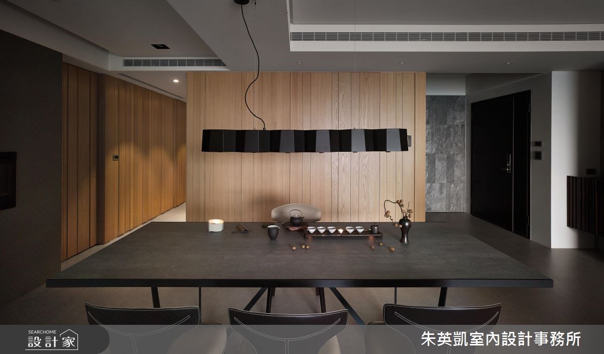 45坪＿現代風玄關餐廳案例圖片＿朱英凱室內設計事務所＿朱英凱_18之13