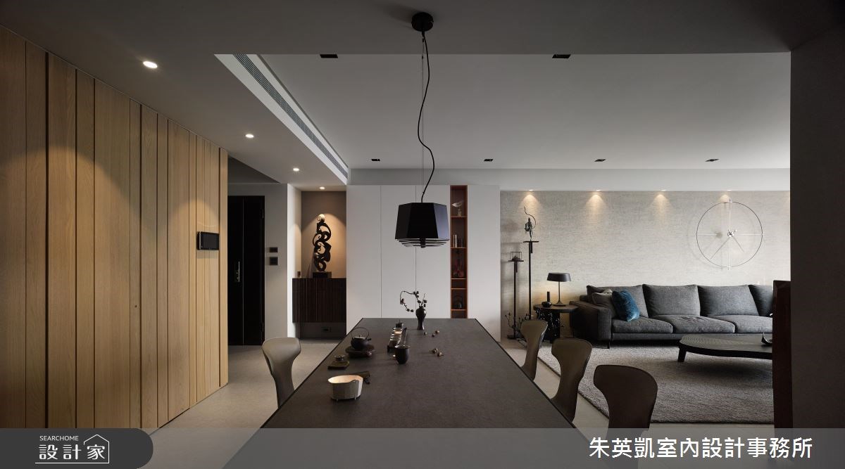 45坪＿現代風玄關客廳餐廳案例圖片＿朱英凱室內設計事務所＿朱英凱_18之15