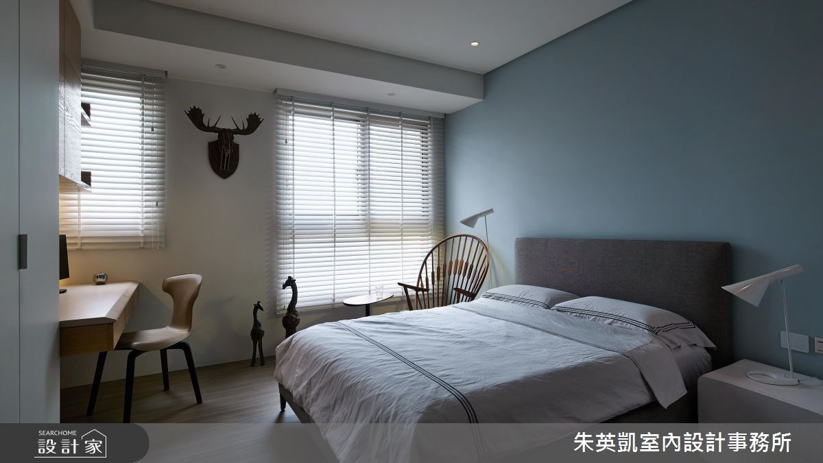 45坪＿現代風臥室案例圖片＿朱英凱室內設計事務所＿朱英凱_18之34