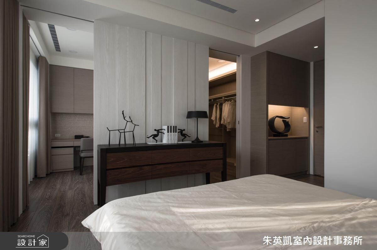 50坪新成屋(5年以下)＿現代風臥室案例圖片＿朱英凱室內設計事務所＿朱英凱_19之13