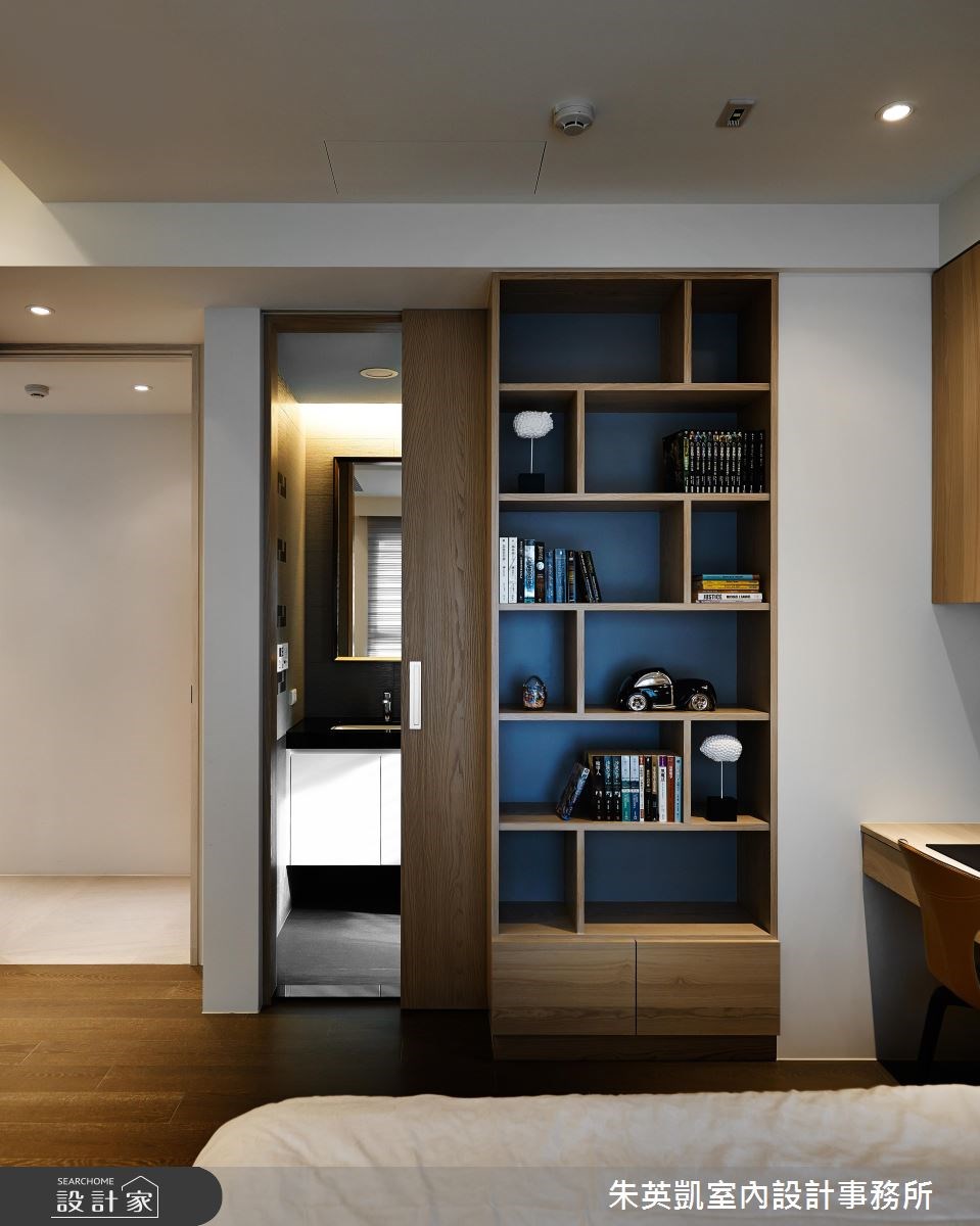 60坪新成屋(5年以下)＿現代風臥室浴室案例圖片＿朱英凱室內設計事務所＿朱英凱_20之21