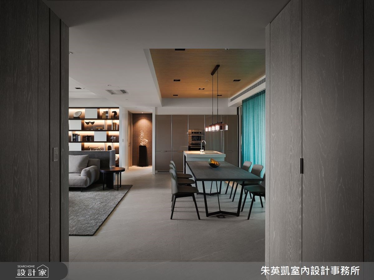 45坪＿現代風玄關餐廳案例圖片＿朱英凱室內設計事務所＿朱英凱_21之1