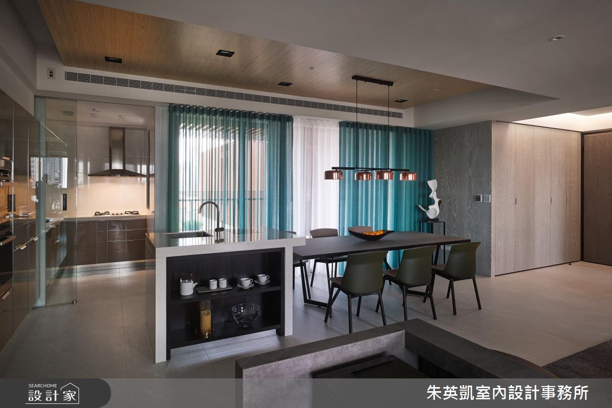 45坪＿現代風餐廳廚房案例圖片＿朱英凱室內設計事務所＿朱英凱_21之13