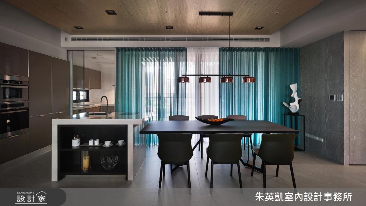 45坪＿現代風餐廳廚房案例圖片＿朱英凱室內設計事務所＿朱英凱_21之14