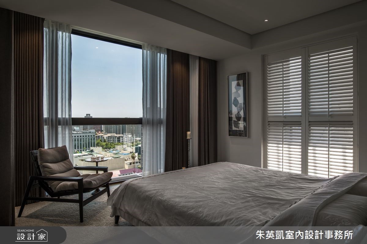 45坪＿現代風臥室案例圖片＿朱英凱室內設計事務所＿朱英凱_21之21