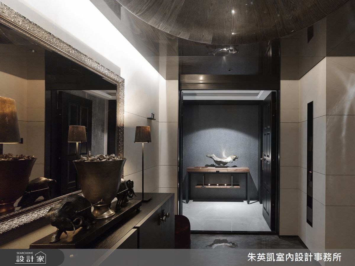 60坪＿現代風玄關案例圖片＿朱英凱室內設計事務所＿朱英凱_22之2