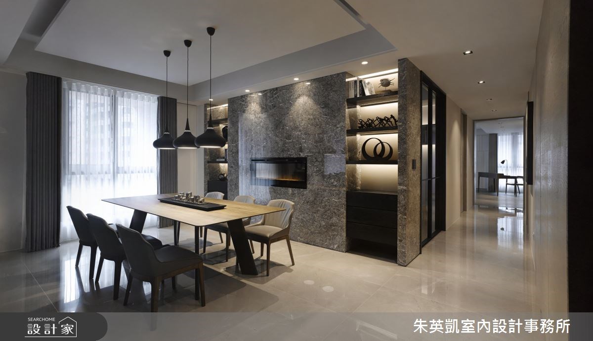 60坪＿現代風餐廳案例圖片＿朱英凱室內設計事務所＿朱英凱_22之12
