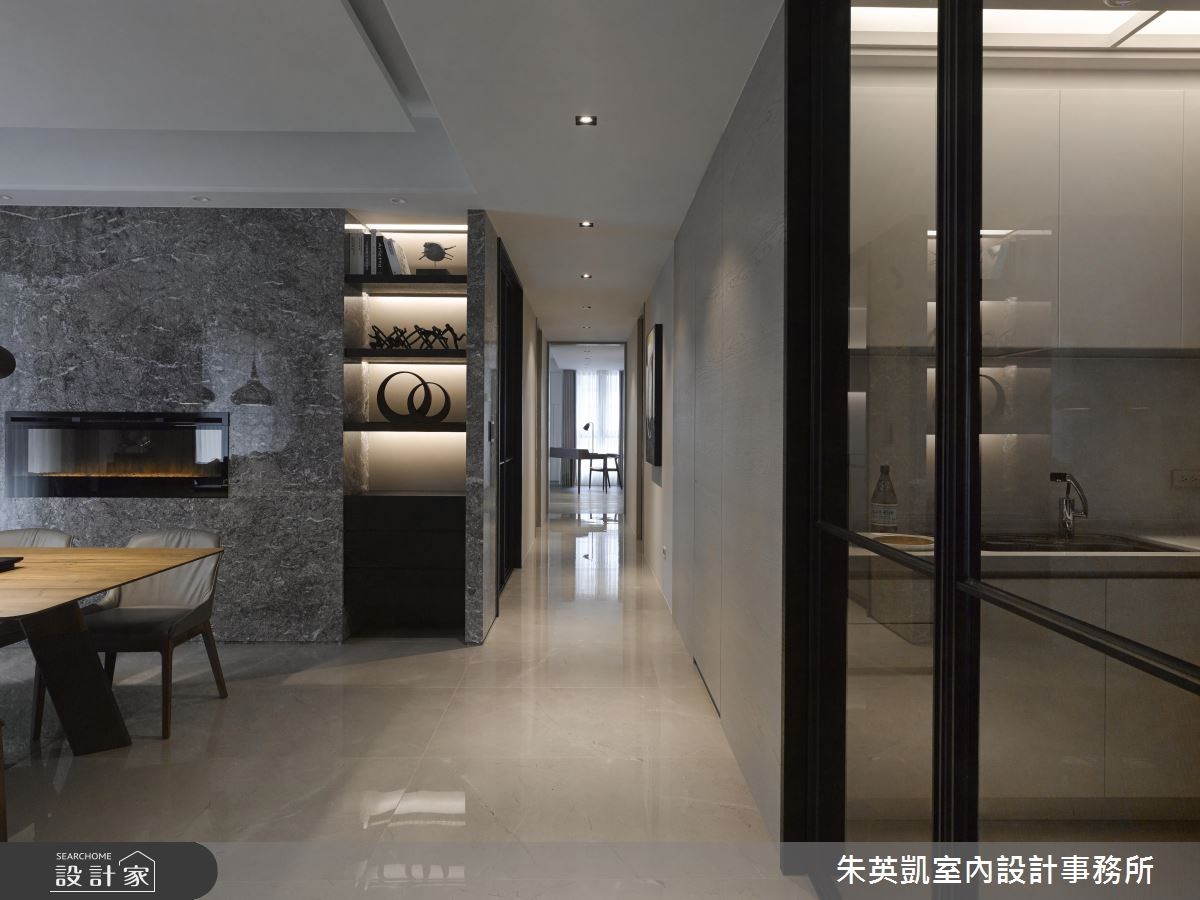 60坪＿現代風走廊案例圖片＿朱英凱室內設計事務所＿朱英凱_22之13