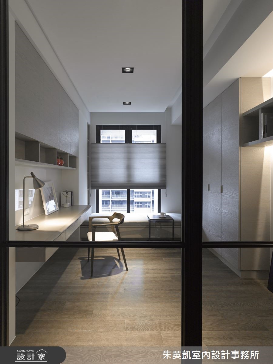 60坪＿現代風書房臥榻案例圖片＿朱英凱室內設計事務所＿朱英凱_22之14