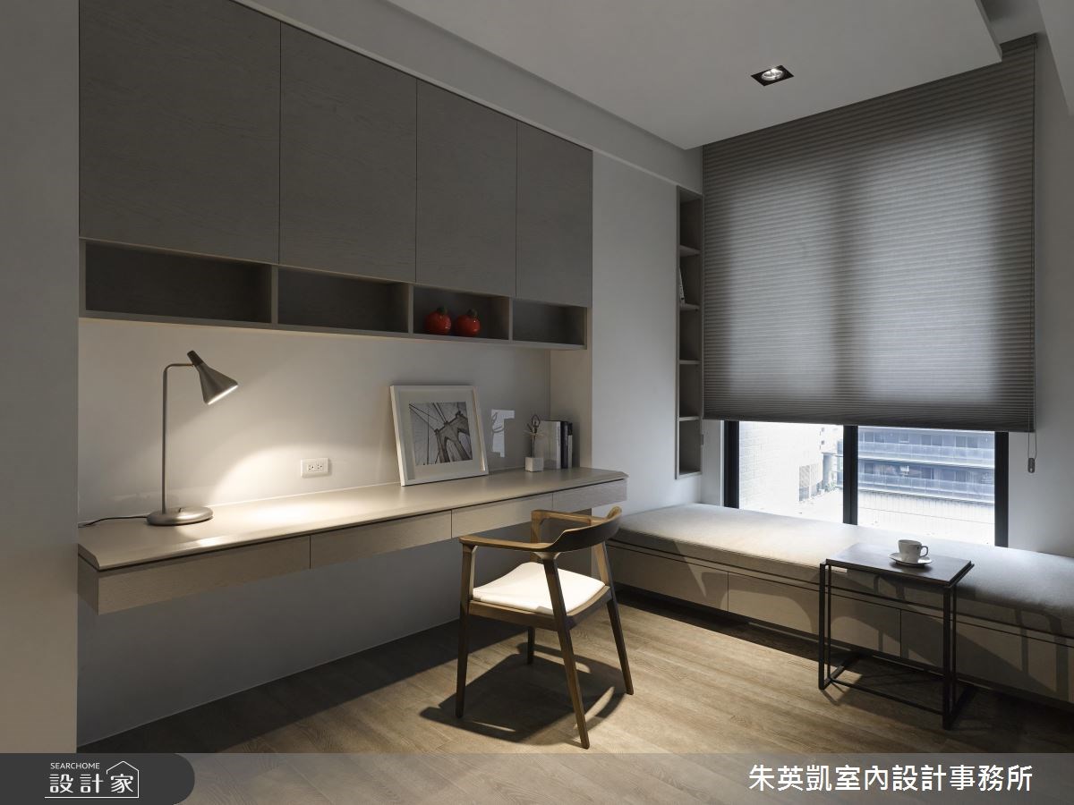 60坪＿現代風書房臥榻案例圖片＿朱英凱室內設計事務所＿朱英凱_22之1223