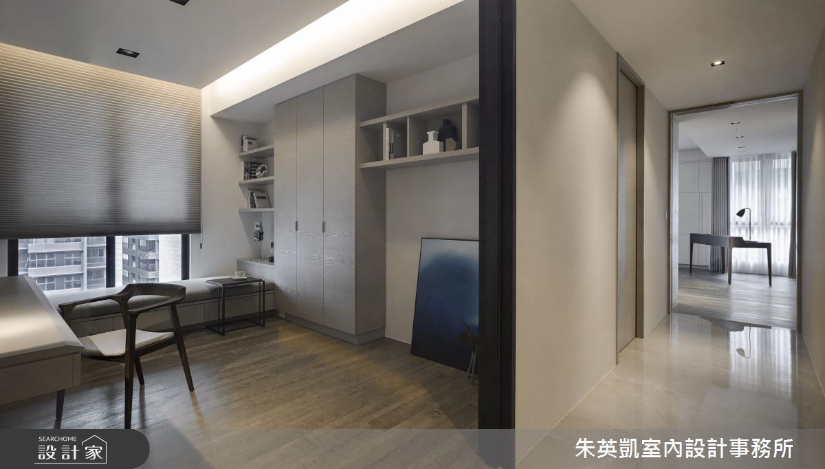 60坪＿現代風書房臥榻案例圖片＿朱英凱室內設計事務所＿朱英凱_22之18