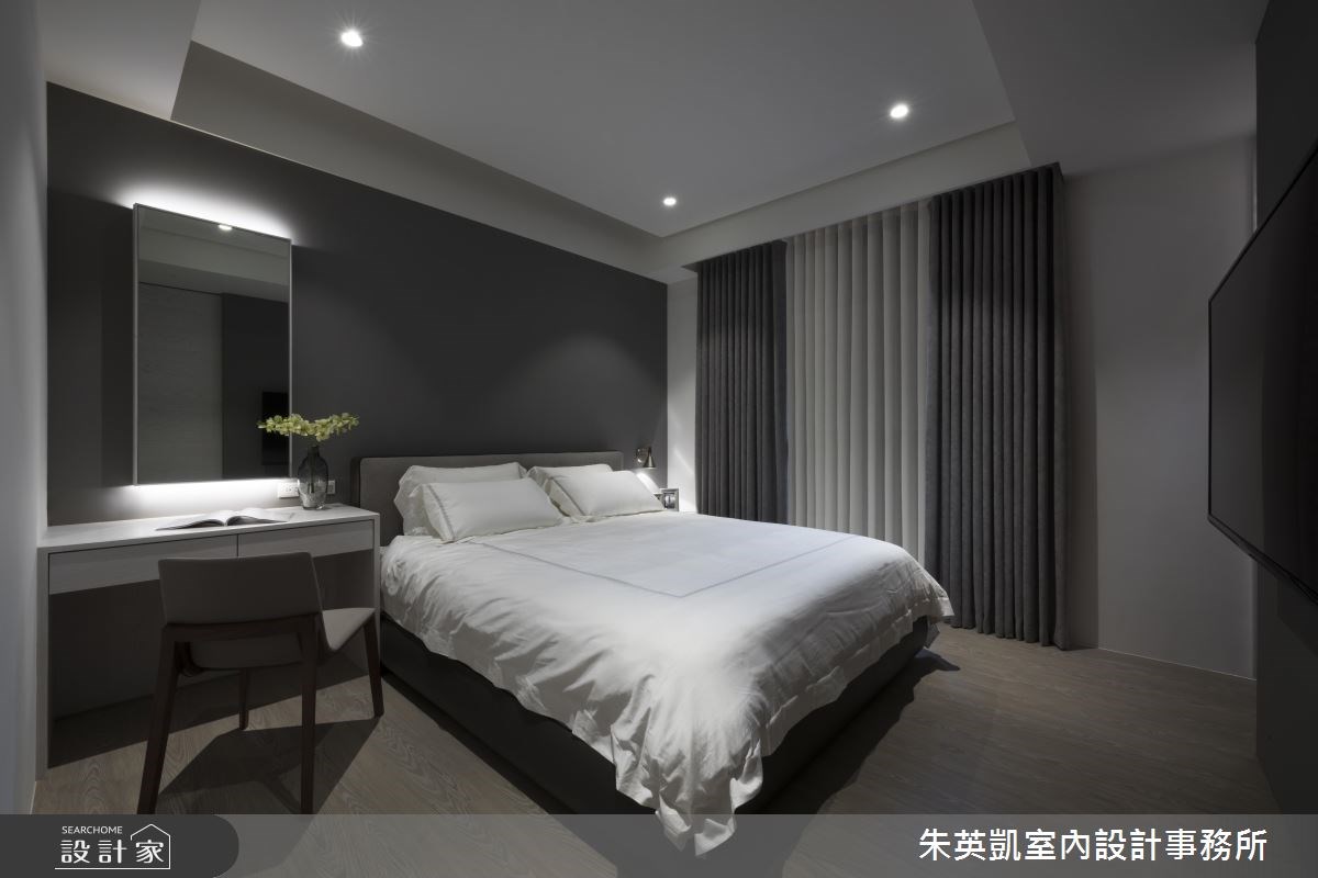 40坪＿現代風臥室案例圖片＿朱英凱室內設計事務所＿朱英凱_23之13