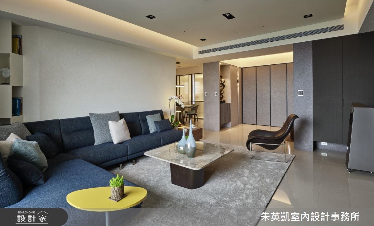 60坪新成屋(5年以下)＿現代風玄關客廳案例圖片＿朱英凱室內設計事務所＿朱英凱_24之6