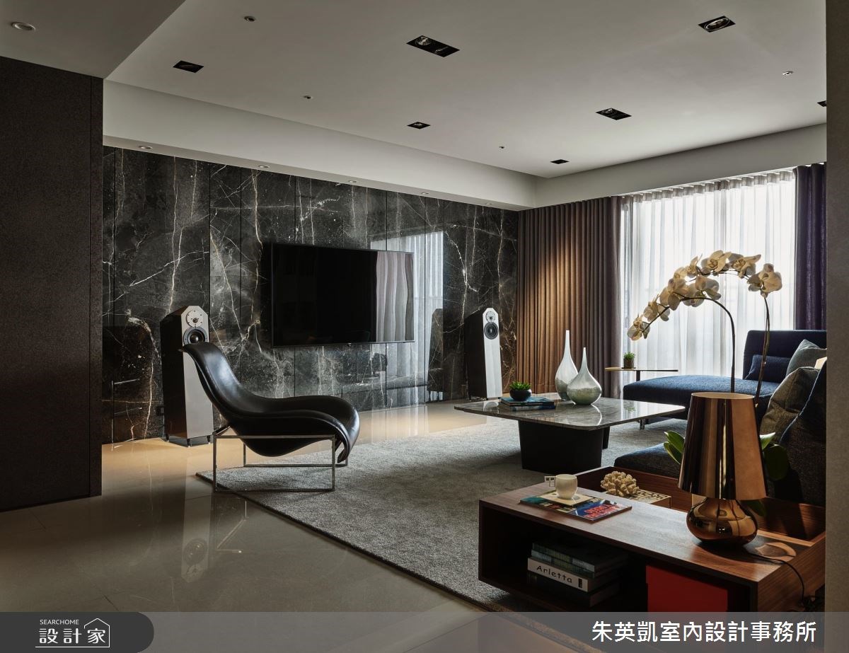 60坪新成屋(5年以下)＿現代風客廳案例圖片＿朱英凱室內設計事務所＿朱英凱_24之8