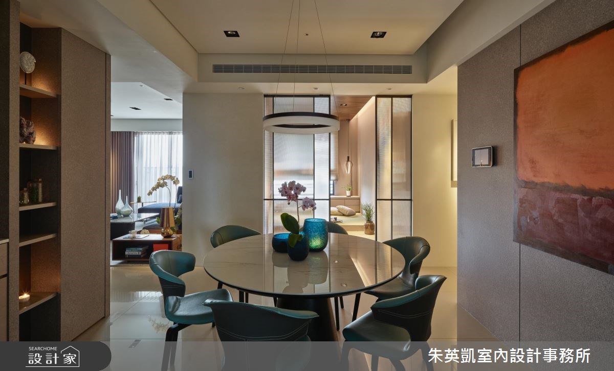 60坪新成屋(5年以下)＿現代風餐廳案例圖片＿朱英凱室內設計事務所＿朱英凱_24之11
