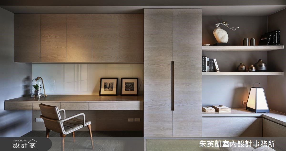 60坪新成屋(5年以下)＿現代風書房案例圖片＿朱英凱室內設計事務所＿朱英凱_24之15