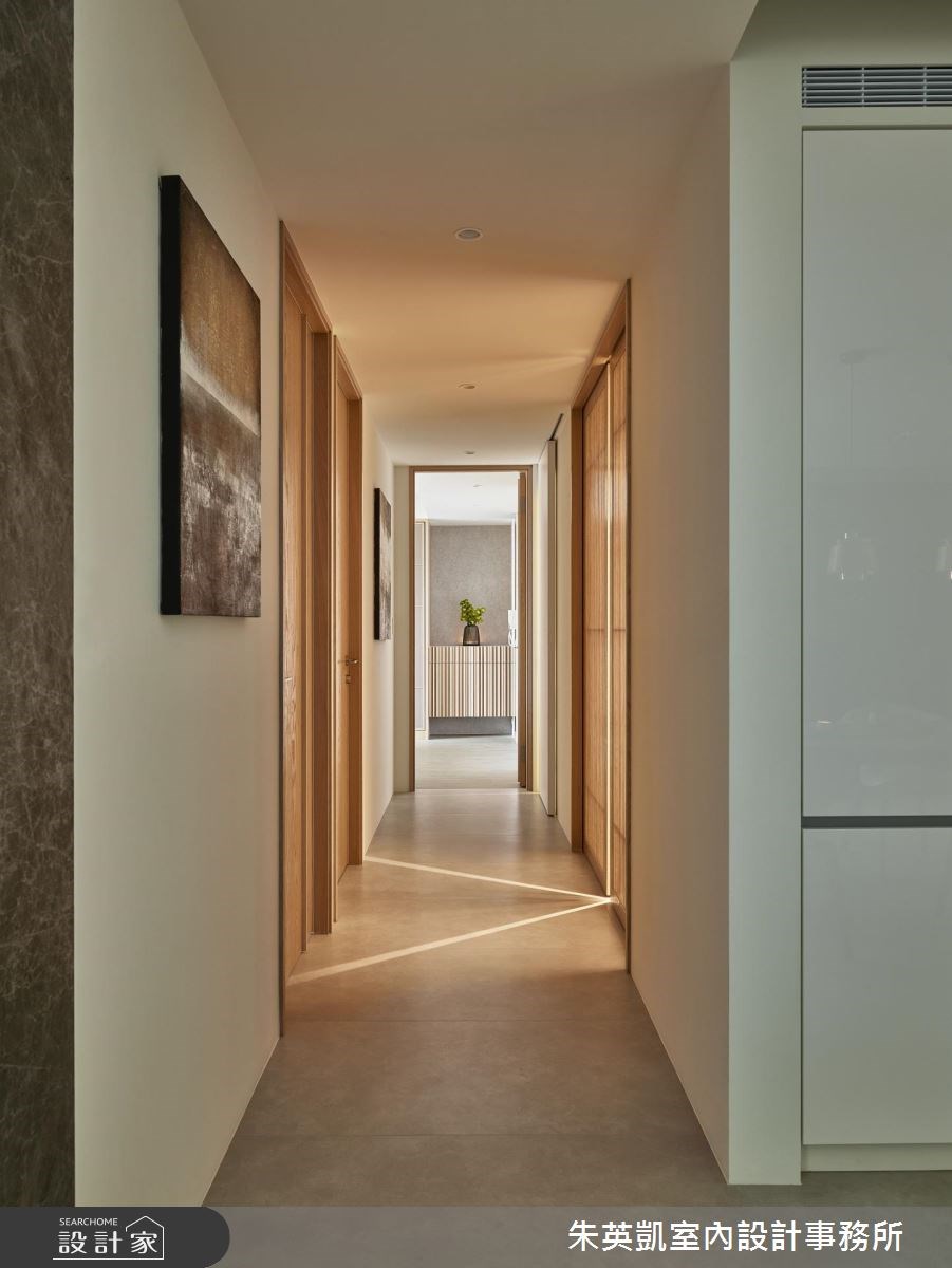 32坪新成屋(5年以下)＿現代風走廊案例圖片＿朱英凱室內設計事務所＿朱英凱_25之8