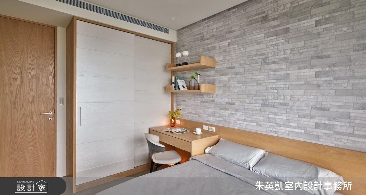 32坪新成屋(5年以下)＿現代風臥室案例圖片＿朱英凱室內設計事務所＿朱英凱_25之14