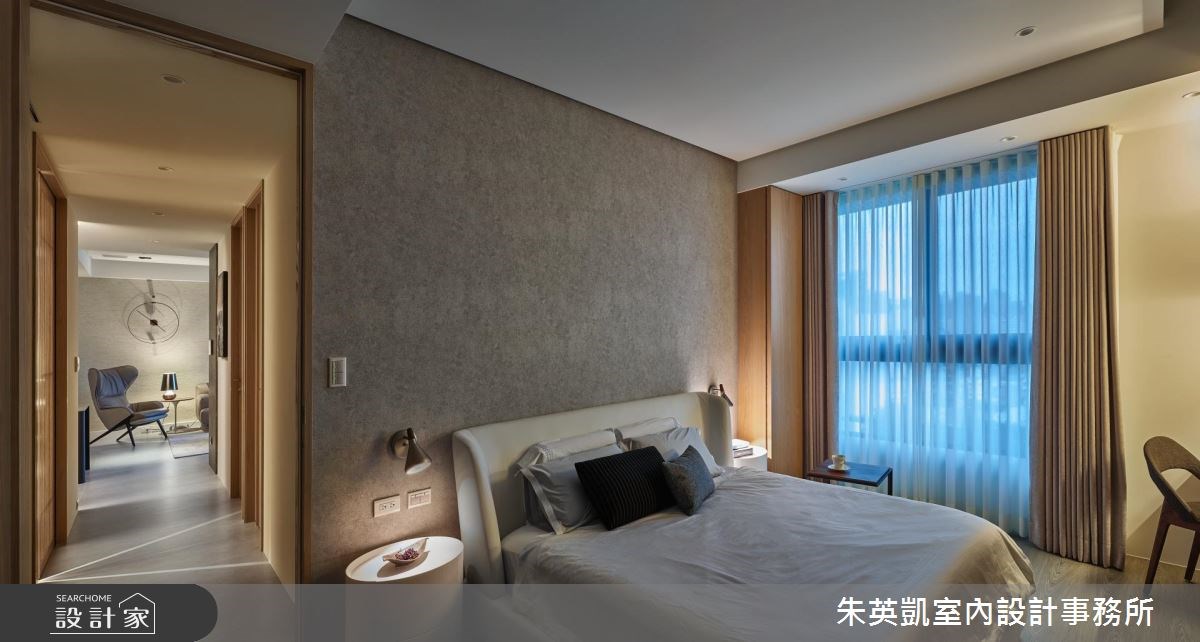 32坪新成屋(5年以下)＿現代風臥室案例圖片＿朱英凱室內設計事務所＿朱英凱_25之17