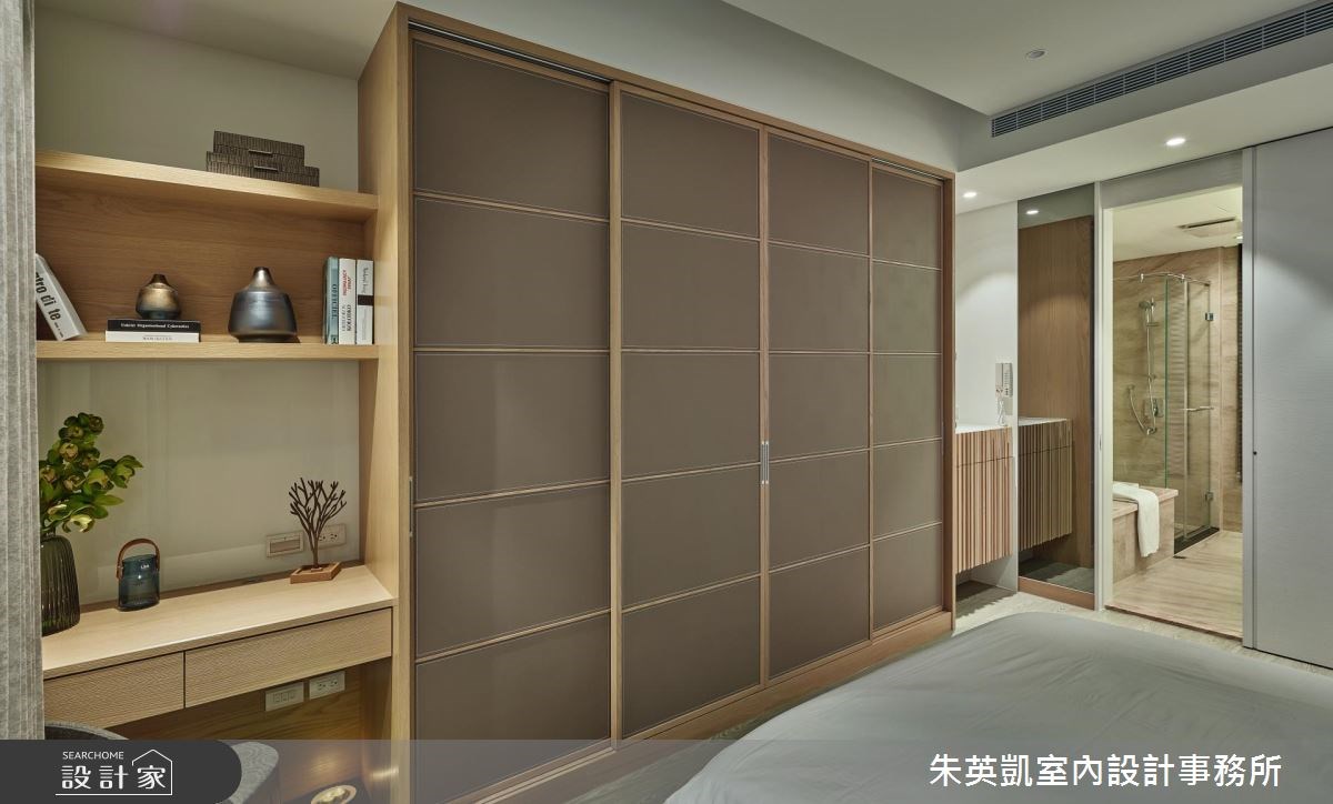 32坪新成屋(5年以下)＿現代風臥室案例圖片＿朱英凱室內設計事務所＿朱英凱_25之18