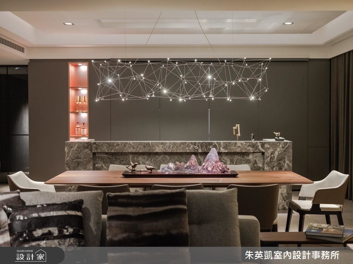 100坪新成屋(5年以下)＿現代風餐廳吧檯案例圖片＿朱英凱室內設計事務所＿朱英凱_26之12