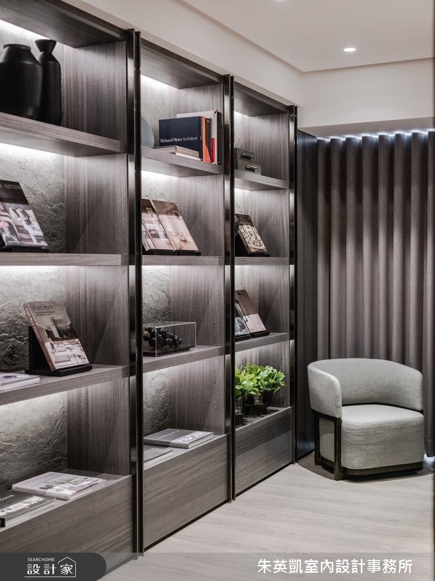 100坪新成屋(5年以下)＿現代風書房案例圖片＿朱英凱室內設計事務所＿朱英凱_26之27