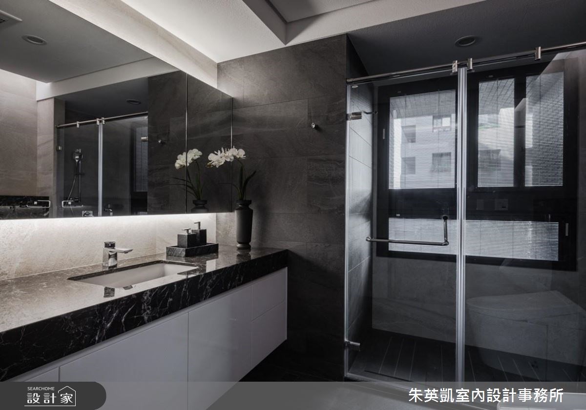 100坪新成屋(5年以下)＿現代風浴室案例圖片＿朱英凱室內設計事務所＿朱英凱_26之35